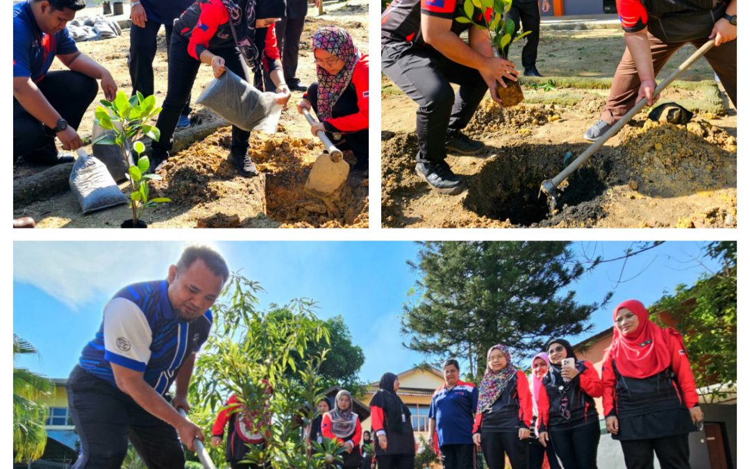 PROGRAM TANAM POKOK SEMPENA HARI BUMI SEDUNIA DI ADTEC JTM KAMPUS PASIR GUDANG