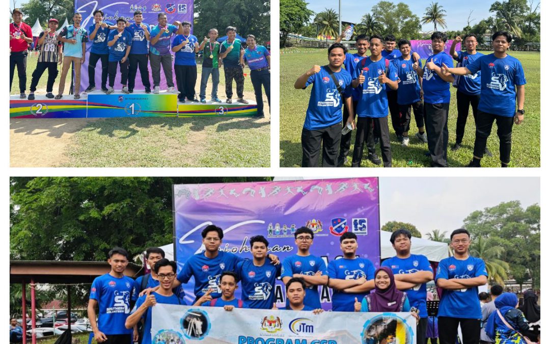PELAJAR ADTEC JTM PG SERTAI KHIDMAT TEKNIKAL KEJOHANAN OLAHRAGA SK PASIR GUDANG 3