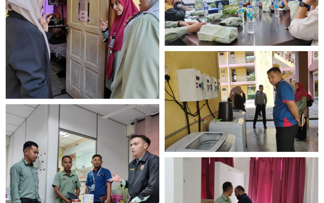 LAWATAN PENANDAARASAN PENGURUSAN ASRAMA DI POLITEKNIK IBRAHIM SULTAN