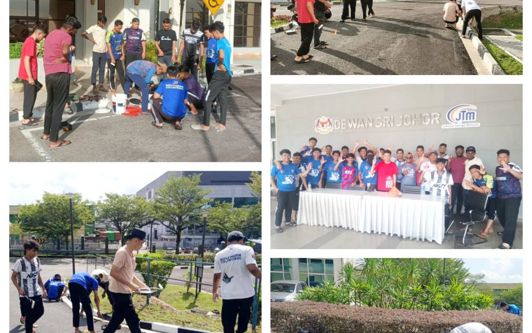 PROGRAM KECERIAAN ADTEC JTM KAMPUS SENAI: MENGECAT BATU JALAN