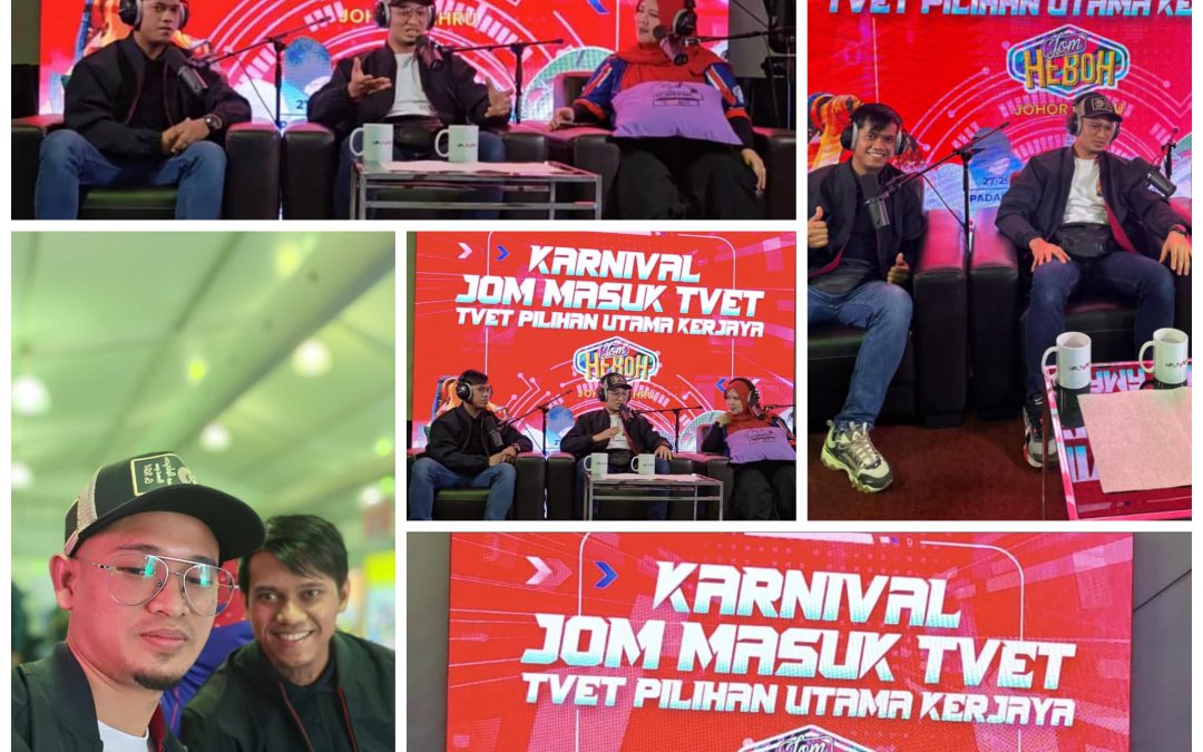 ALUMNI ADTEC JTM KAMPUS PG PANEL PODCAST KARNIVAL JOM MASUK TVET ZON SELATAN 2025