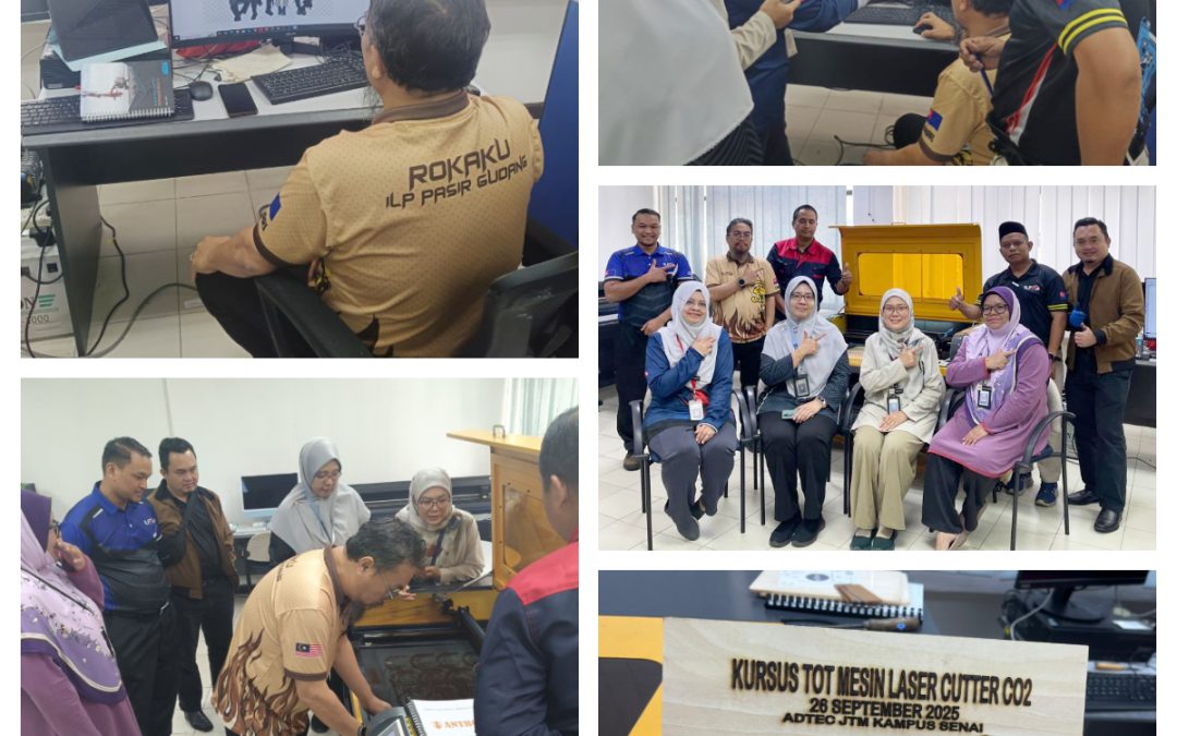 KURSUS TOT MESIN LASER CUTTER