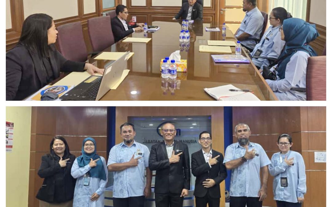 PEMBENTANGAN HALATUJU ADTEC JTM KAMPUS SENAI KEPADA KP JABATAN TENAGA MANUSIA