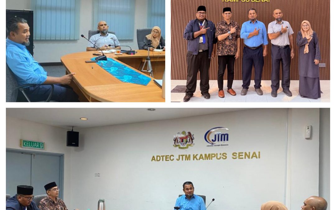 KUNJUNGAN HORMAT WAKIL PENGURUSAN INTAKE JAWAHIR KE ADTEC JTM SENAI