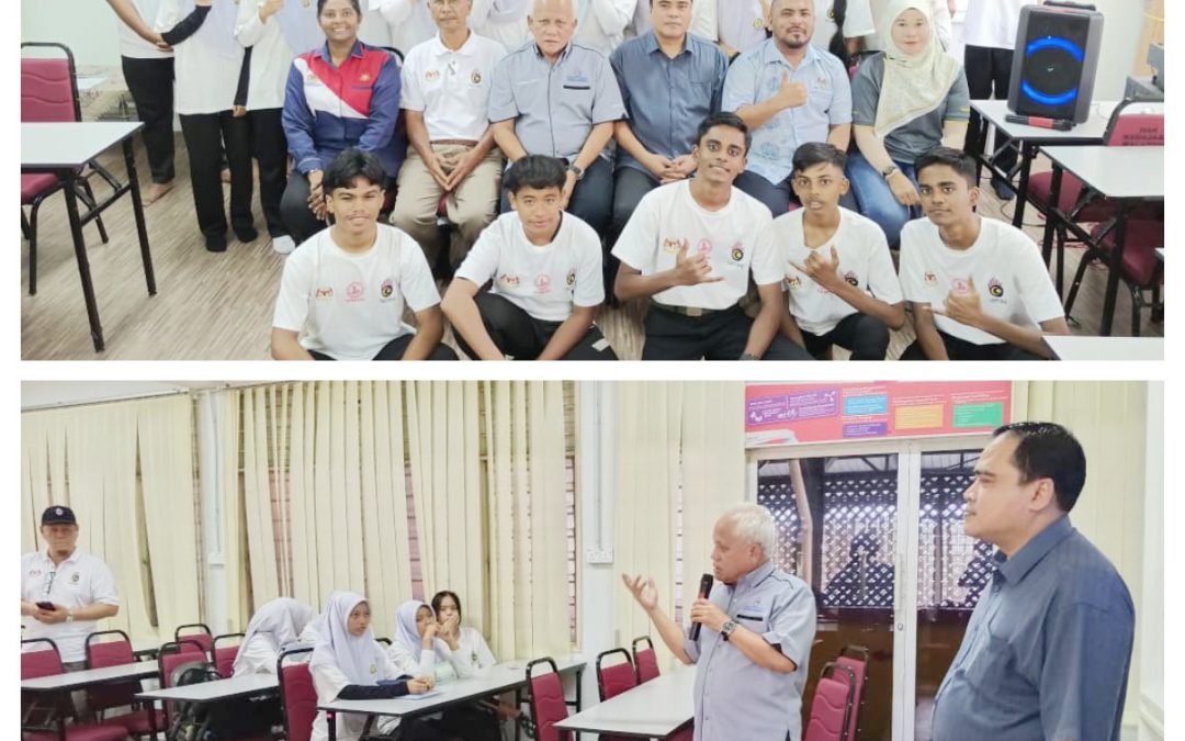 TAKLIMAT KERJAYA & PROMOSI LATIHAN KEMAHIRAN DI SM TAN SRI MOHAMED RAHMAT, KEMPAS