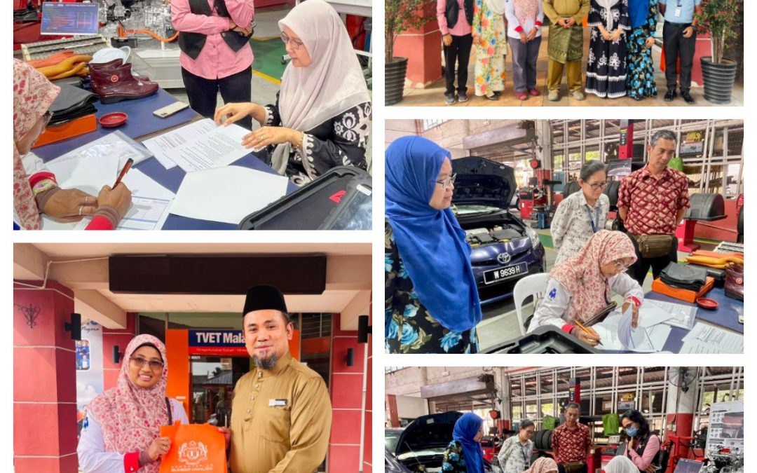 LAWATAN PENTAULIAHAN PPA PPT SERVIS KERETA ELEKTRIK & HIBRID (G452-007-3:2019) DI ADTEC JTM KAMPUS PG