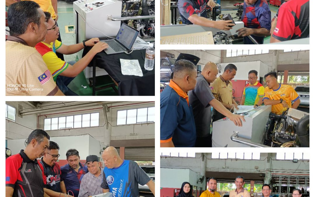 KURSUS EXHAUST GAS ANALYZER MACHINE DAN DIESEL COMMON RAIL TRAINER