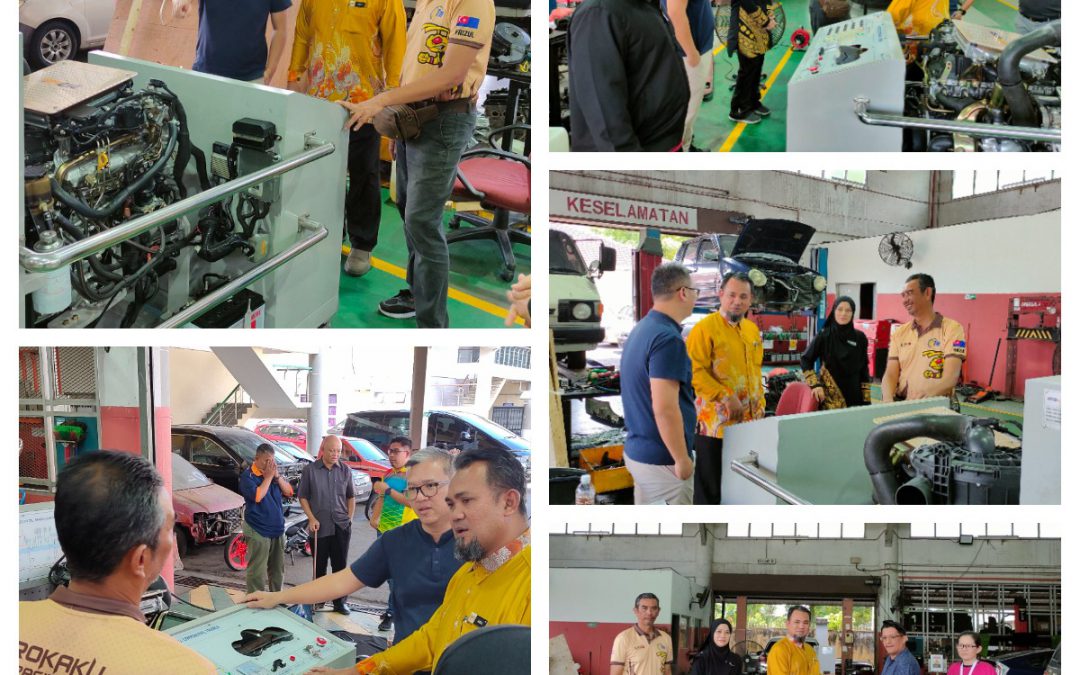 MAJLIS PENYERAHAN PERALATAN TENDER PROGRAM PEMODENAN BENGKEL BIDANG AUTOMOTIF RMK-12 RP3 ADTEC JTM PG