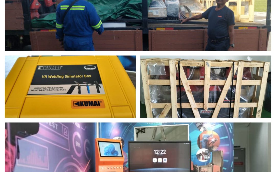 SUMBANGAN PERALATAN LATIHAN CANGGIH DI BAWAH PROGRAM JTM-KUMAI ACADEMY