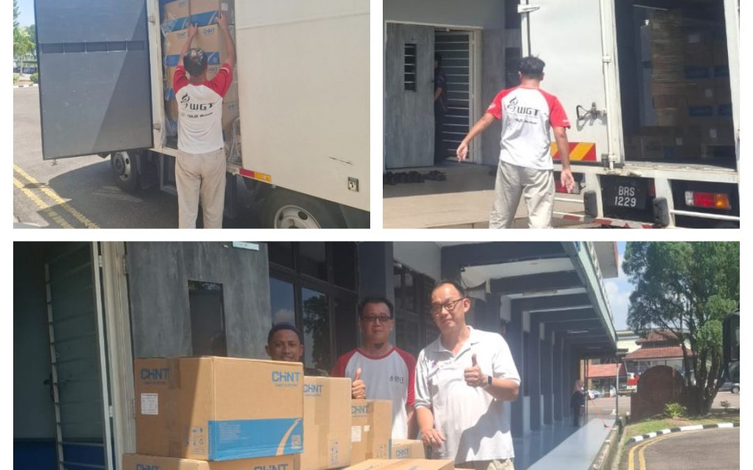 SUMBANGAN PERALATAN LATIHAN DARIPADA CHINT MALAYSIA (ALPHA AUTOMATION (SELANGOR) SDN. BHD