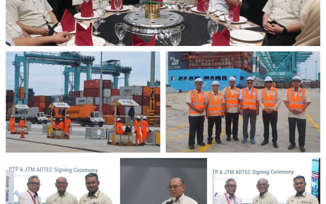 LAWATAN KERJA KETUA PENGARAH JABATAN TENAGA MANUSIA KE PELABUHAN TANJUNG PELEPAS (PTP)