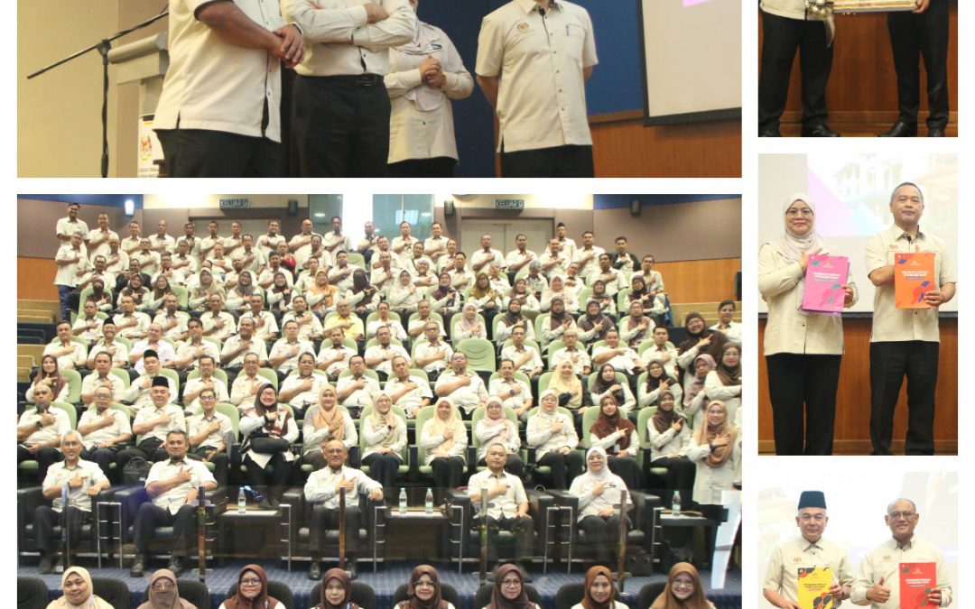 PERHIMPUNAN BULANAN JTM, PELANCARAN LOGO ADTEC JTM DAN PENYERAHAN BUKU SOP JTM