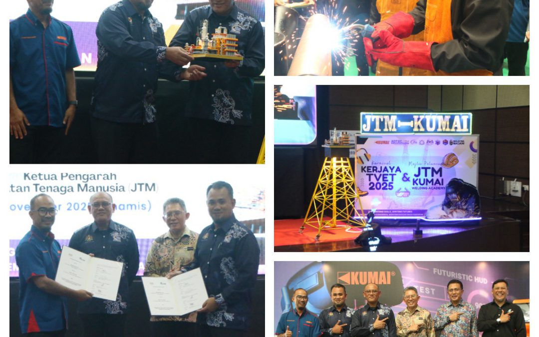 KARNIVAL KERJAYA TVET 2025 DAN PELUNCURAN JTM-KUMAI WELDING ACADEMY