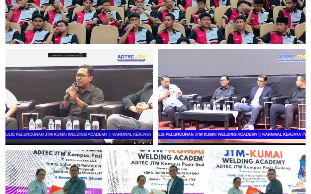 FORUM TEKNIKAL SEMPENA KARNIVAL KERJAYA TVET 2025 & MAJLIS PELUNCURAN JTM KUMAI ACADEMY
