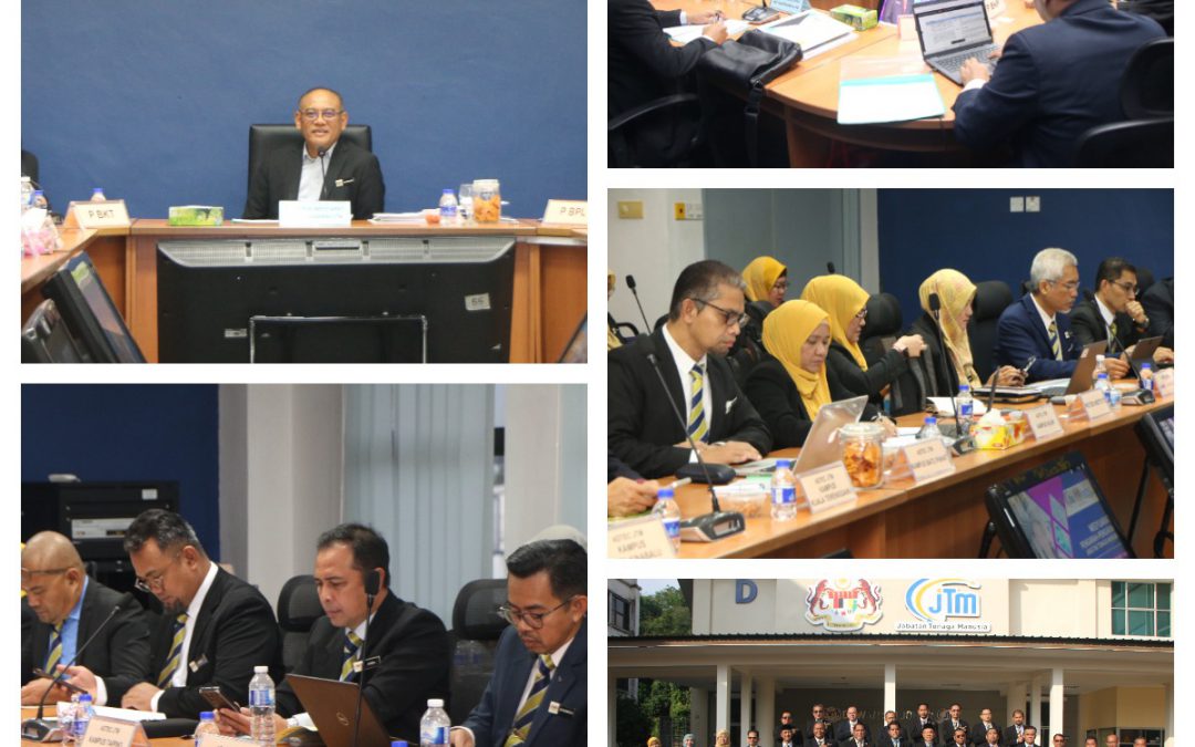 MESYUARAT KETUA PENGARAH JTM BERSAMA PENGARAH-PENGARAH ADTEC JTM BILANGAN 6 TAHUN 2025