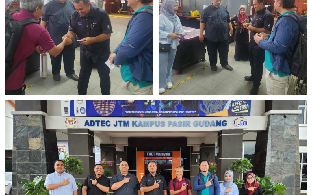 LAWATAN DELEGASI SYARIKAT OFI TANJUNG PELEPAS KE ADTEC JTM KAMPUS PG